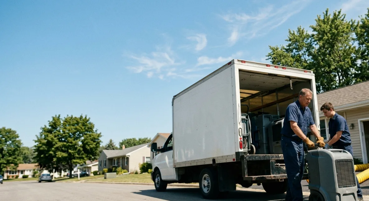 Water Damage Cleanup in Franklin, IN near me